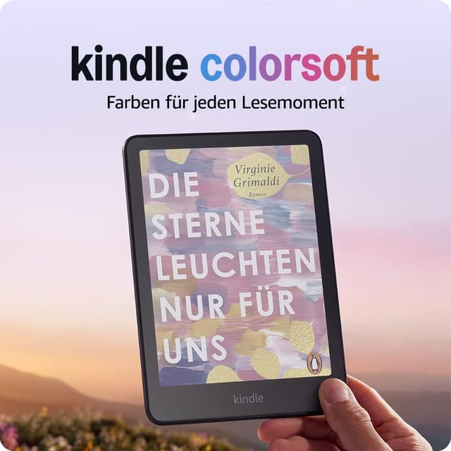 Der neue Amazon Kindle Colorsoft (16 GB) – Mit Farb-Display und Frontlicht mit verstellbarer Farbtemperatur Ohne Kindle Unlimited