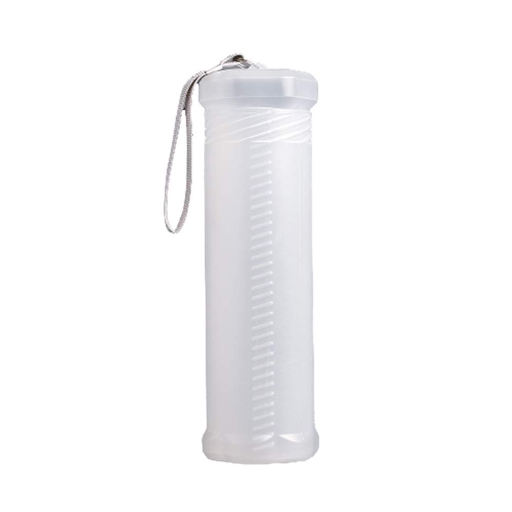 MarkMark Extendable Paint Brush Holder Case Storage Translucent Tube Cylinder Water Color Brush Pouch with Strap for Artist to Travel, Pen Pencil Container TPPI40647