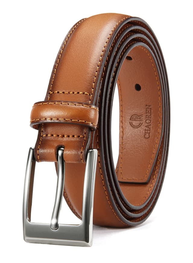 CHAOREN Ledergürtel Herren, Gürtel Herren Leder 30mm für Business und formelle Anlässe, Anzuggürtel Perfekter zu Männer Businessschuhe