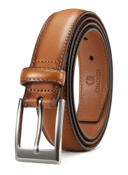 CHAOREN Ledergürtel Herren, Gürtel Herren Leder 30mm für Business und formelle Anlässe, Anzuggürtel Perfekter zu Männer Businessschuhe
