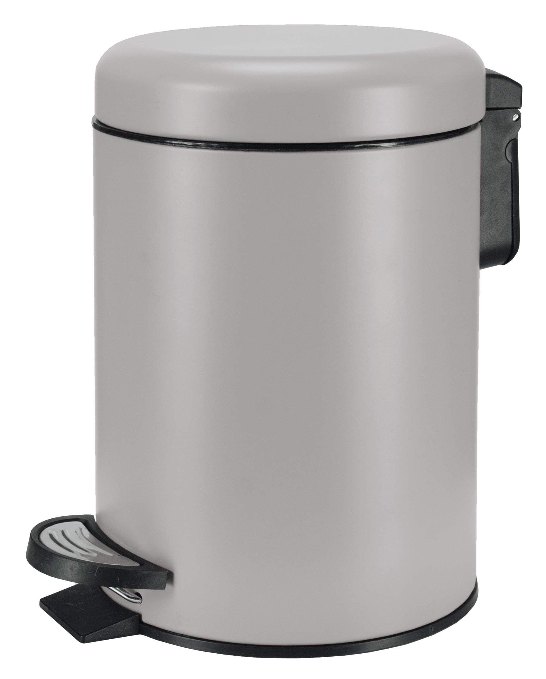 Kosmetikeimer One, Farbe: Platin, Material: Edelstahl/PP, Größe: Eimer 3 Liter 16,8 cm x 25 cm 3 Liter Platin
