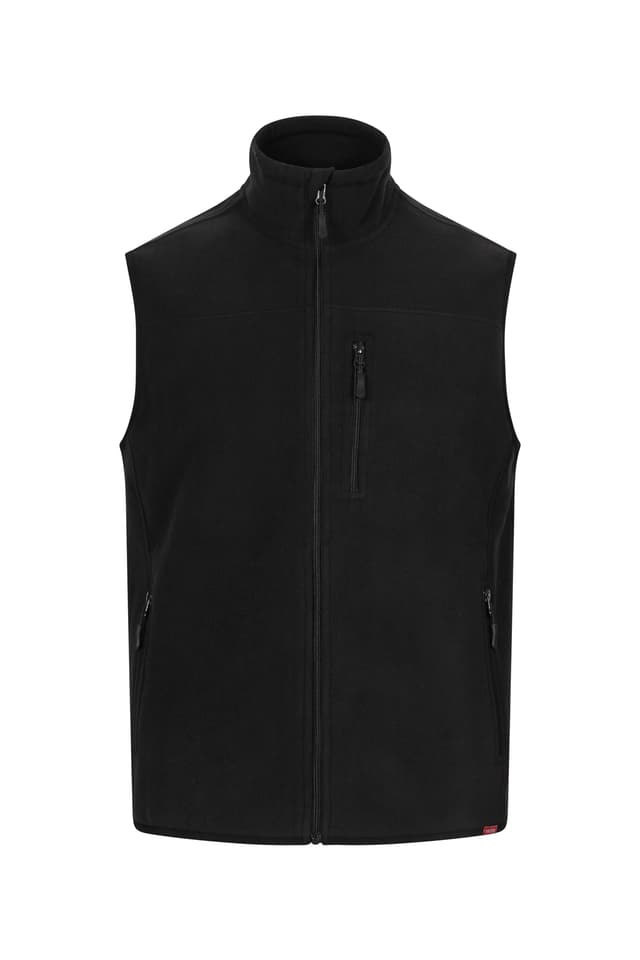 VELILLA Unisex Fleece Weste L Schwarz