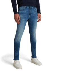 G-STAR Herren Revend Skinny 32W / 32L Blau (Medium Indigo Aged 51010-8968-6028)