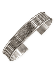 Fly Style Armreif aus 925 Sterling Silber - Wikinger Armspange - Viking Schmuck