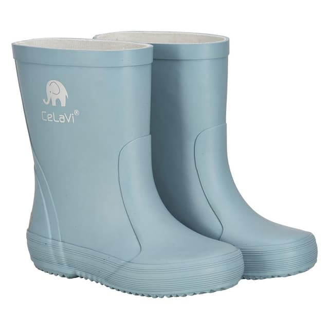 Celavi Boy's Basic Wellies Solid Rain Boot 20 EU Blau