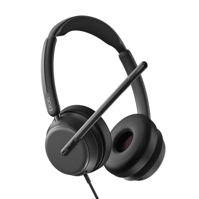 EPOS IMPACT 860 ANC - Hochleistungsfähiges Noise-Cancelling-Doppelohr-Headset, Super Wideband-Audio, USB-C-Konnektivität Wired, USB-C with ANC