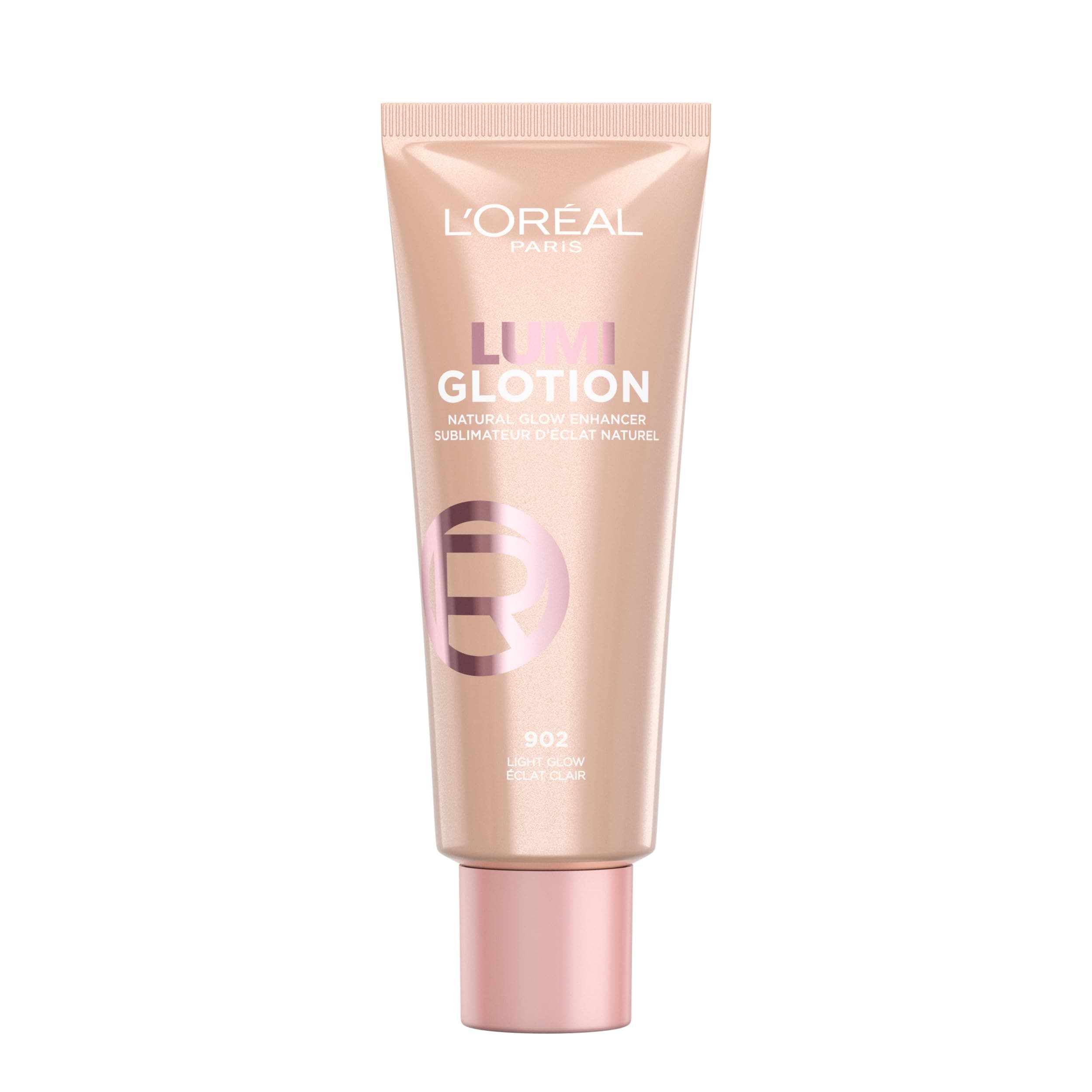 L'Oréal Paris Flüssiger Highlighter für Gesicht und Körper mit Glycerin und Sheabutter, Perfect Match Lumi Glotion, Natural Glow Enhancer, 902 Light Glow, 40 ml