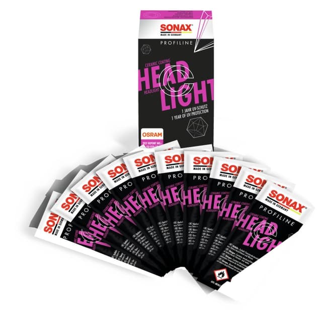 SONAX PROFILINE HeadlightCoating (50 ml) Keramische Langzeitversiegelung von Kunststoffscheinwerfern | Art-Nr. 02765410