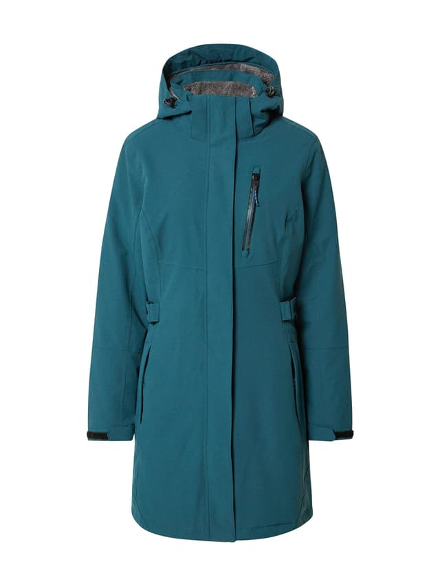 Killtec Damen Parka Funktionsparka mit abzippbarer Kapuze KOW 165 WMN PRK wasserdicht, Winddicht, atmungsaktiv