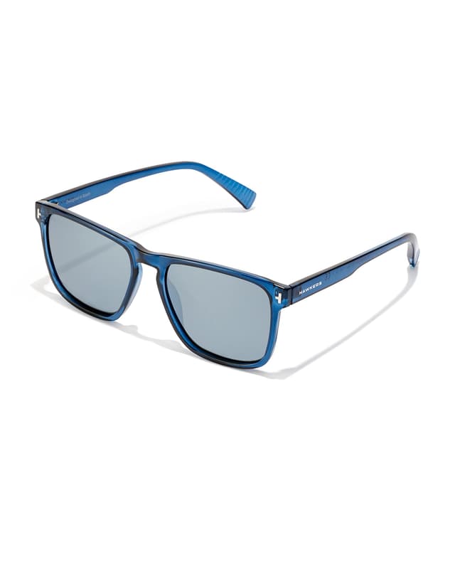 HAWKERS Sonnenbrille DUST für Herren und Damen Chrome Polarized · Navy Einheitsgröße