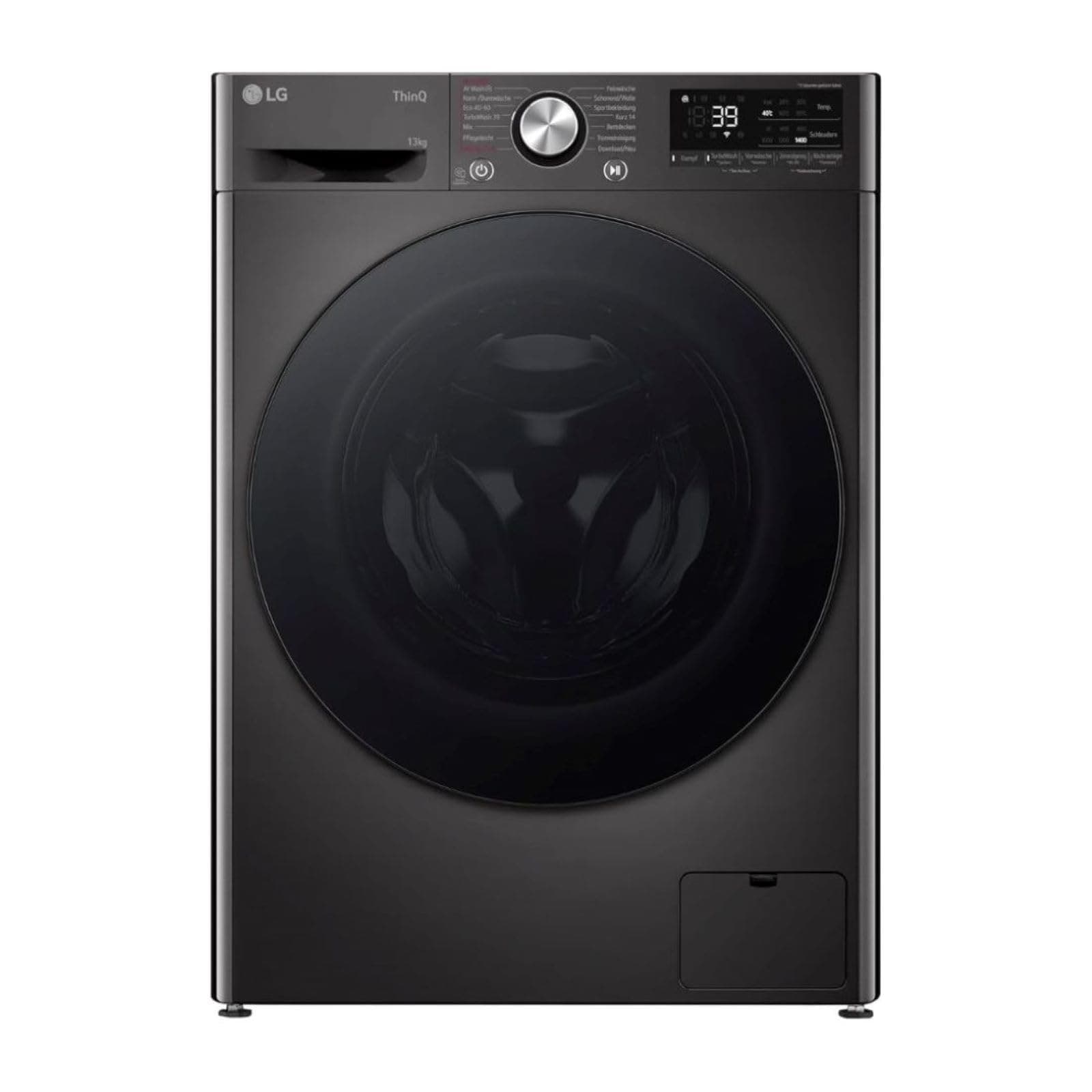 LG Electronics F4WR709YB Waschmaschine | 9 kg | Energie A| Steam | Schwarz 9kg Schwarz Single