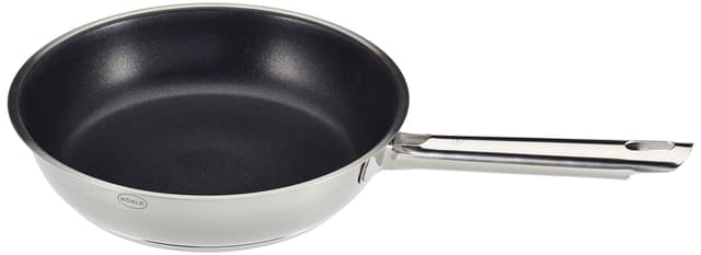 RÖSLE ELEGANCE Bratpfanne, Hochwertige Universalpfanne mit Antihaftversieglung ProPlex, 24 cm, Edelstahl 18/10, induktionsgeeignet, spülmaschinengeeignet, 44 x 26 x 6 cm Bratpfanne ProPlex Ø 24 cm