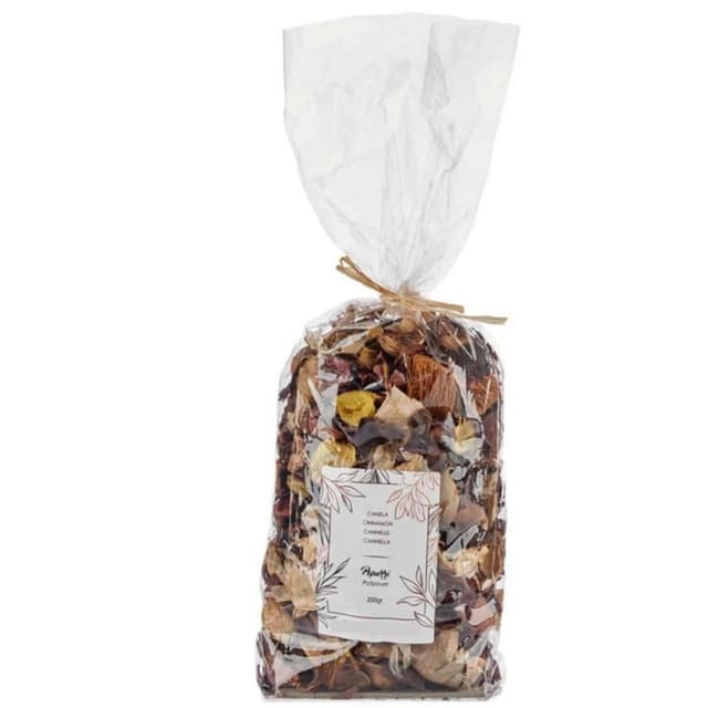 PARENCE.- Beutel mit Potpourri 200g Zimt Geschmack - Dekoration und Raumduft, natürlich, vielseitig - Zimt, 200g