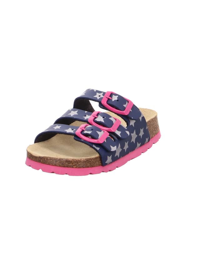 Superfit Mädchen Fussbettpantoffel Pantoffeln