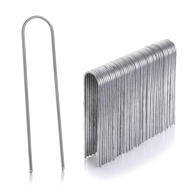 GardenMate 500 Erdanker VERZINKT aus Stahldraht 150mm lang - 25mm breit aus Stahldraht Stärke 2,9mm 500 150mm Verzinkt Rund