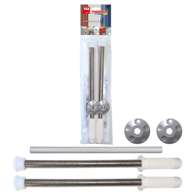 TOX 084600155 Thermo Proof Plus Sun Schwerlast-Abstandsbefestigung, Silber