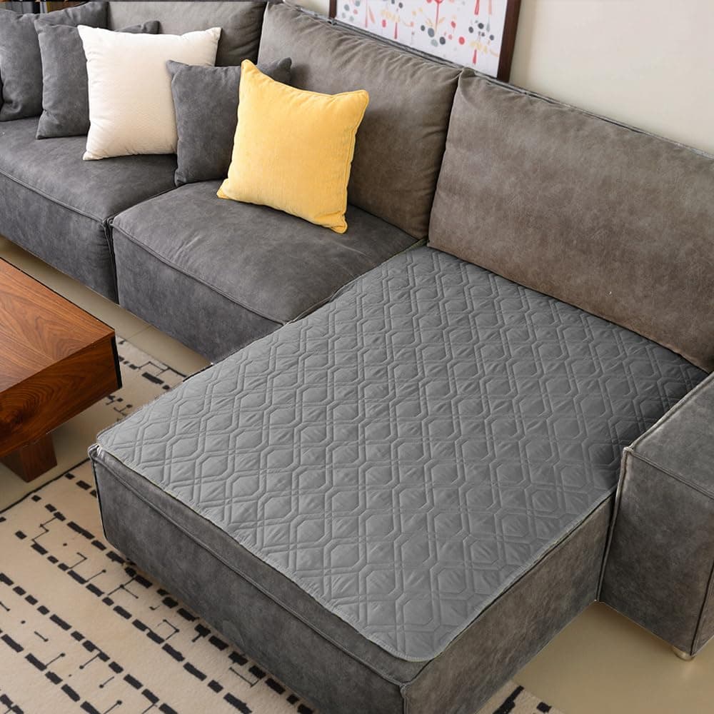 Amarrirose wasserdichte Hundedecke - Robuste Hundematte,132 * 203cm Outdoor hundematte maschinenwaschbar,Wendedecke hundedecke für unterwegs,Hunde & Katzen geeignet Grau + Dunkelgrau Grau + Dunkelgrau 132x203cm