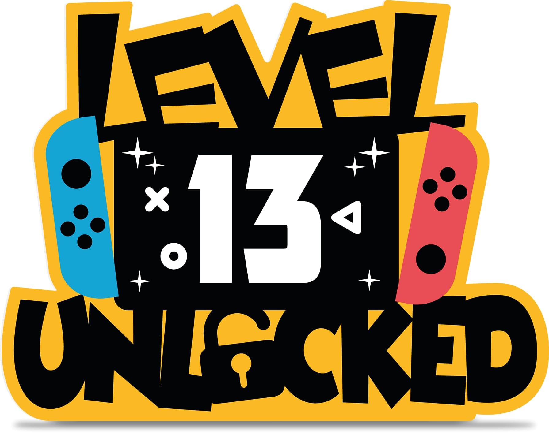 13 Geburtstag Karte Gaming Gamer Bday Holzkarte - Geburtstagskarte mit Umschlag - Geschenk Junge 13 Jahre, Geschenk für Gamer, Geschenke für Nerds, Gaming, 13. Geburtstag Jungen Gaming Geburtstag 13