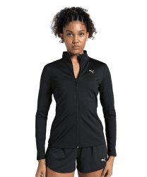 PUMA Unisex W Strong Full Zip Sweatjacken (1er Pack) L Puma Black