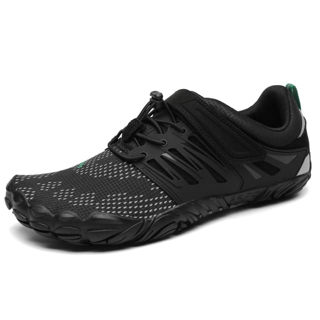 SAGUARO Unisex Barfußschuhe Outdoor Zehenschuhe mit Breite Zehenbox & Zero-Drop Sohle Gr.36-48