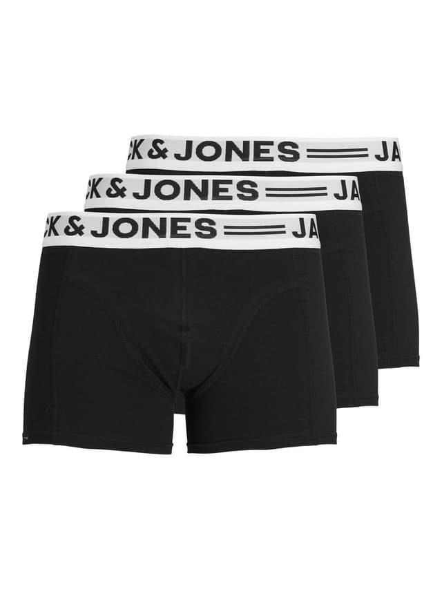 JACK & JONES Male Trunks 3er-Pack Trunks M Schwarz