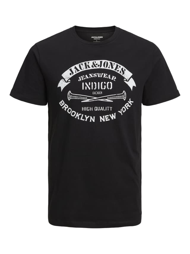 JACK & JONES Male T-Shirt Logo T-Shirt
