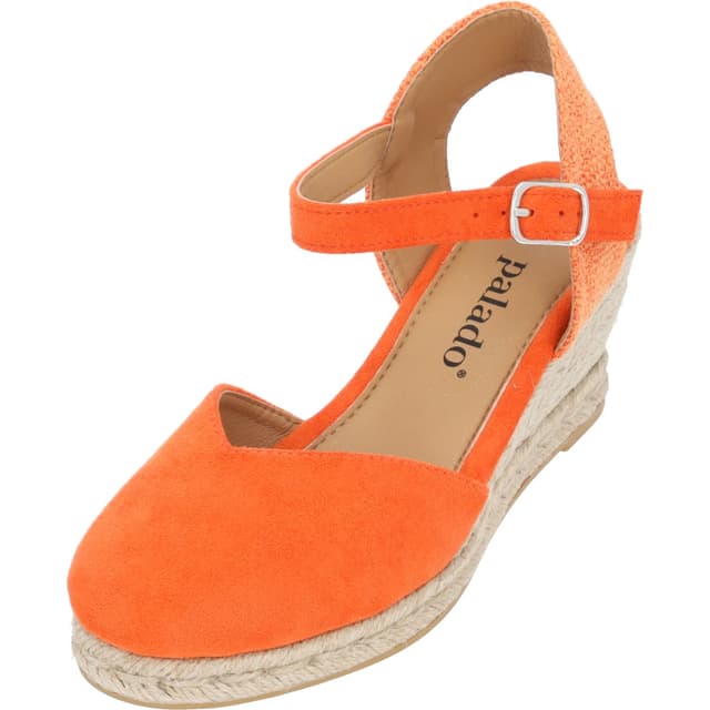 Palado Keilsandaletten Damen Sathos – elegante Wedges - modische Sommerschuhe - Sandalen mit Keilabsatz
