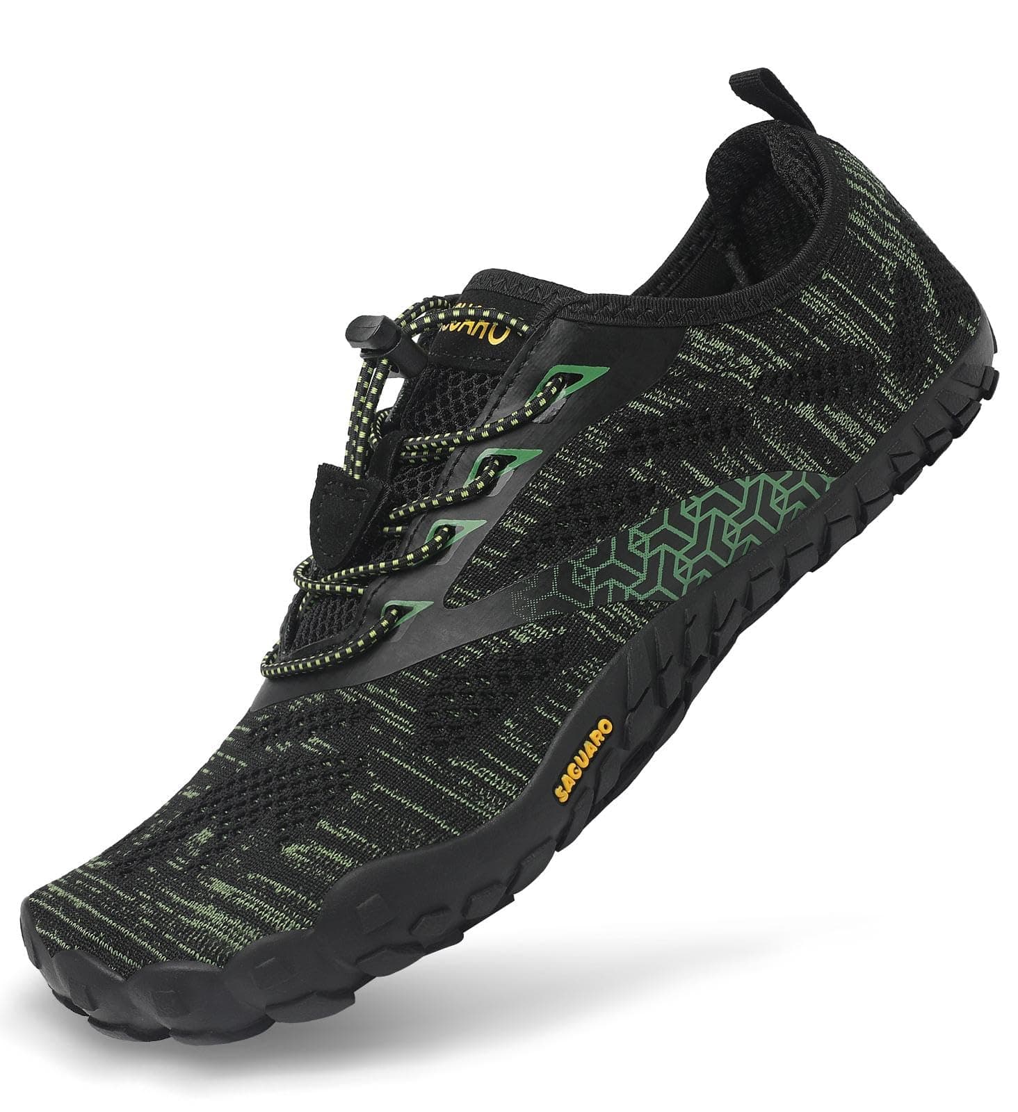 SAGUARO Unisex Barfußschuhe Indoor & Outdoor Fitnessschuhe, Gr. 36-48 39 EU Grün