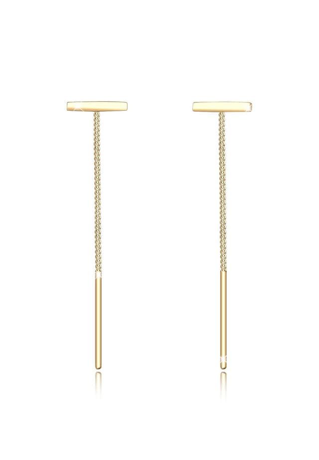 Elli Damen Ohrringe Geo Trend Stift Minimalismus in 925 Sterling Silber