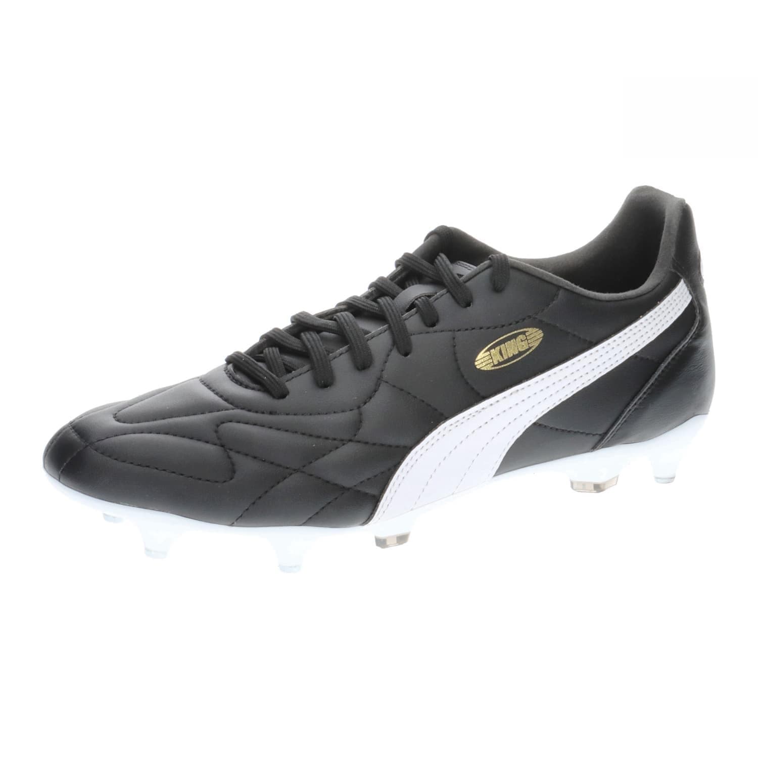 PUMA Unisex King Top Mxsg Fussballschuh 39 EU Puma Black Puma White Puma Gold