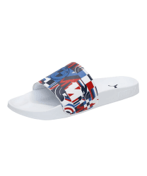 PUMA Unisex BMW MMS Leadcat 2.0 Schiebe-Sandalen 37 EU Strong Blue Puma White Puma White