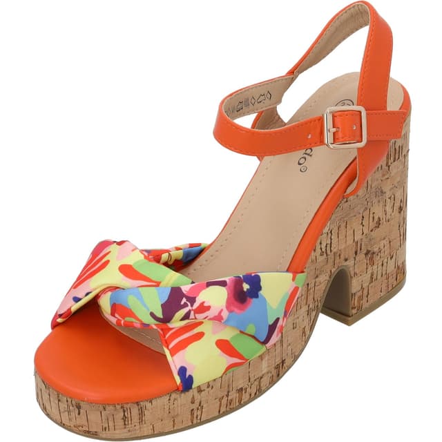 Palado Keilsandaletten Damen Evanie – modische Sandalen - elegante Sommerschuhe - bequeme Pumps mit verstellbaren Riemen