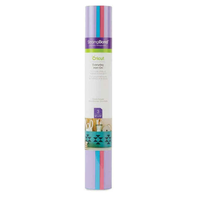 Cricut Everyday Iron-On Probe - Pastellfarben 3 Sheets Pastellfarben