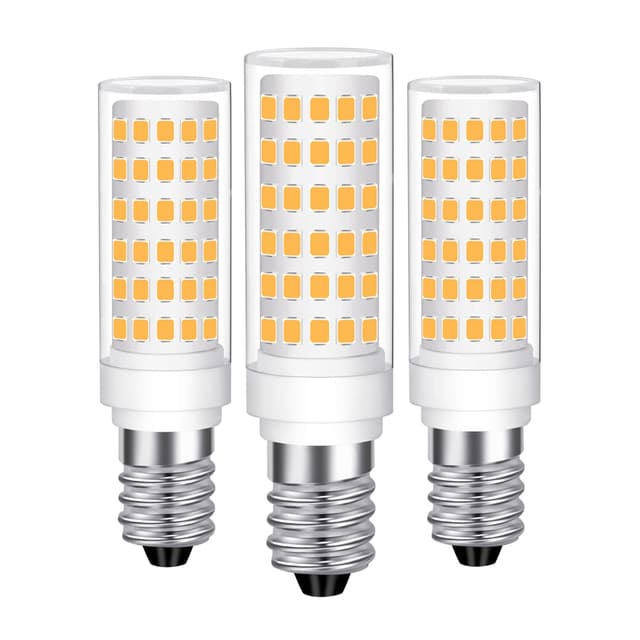 tkhetiana E14 LED Lampe warmweiß,9W led Birne e 14 3000K,8W E14 Glühbirne,LED Leuchtmittel Nicht Dimmbar,Ersatz 60W 65W Halogenlampe,3 Pack E14 - 9w