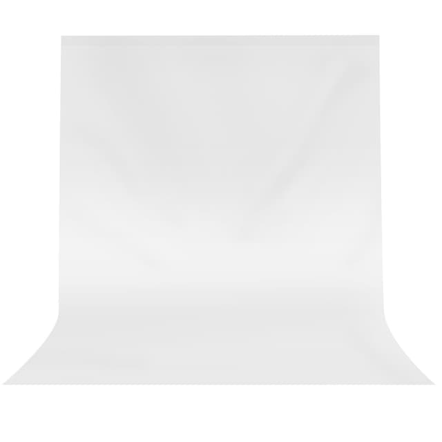 JEBUTU Fotohintergrund Weiss, 2x3m (6,5x9,8ft) Foto Hintergrund, Großer Faltbare Fotografie Hintergrund Weiß Waschbares Polyester für Photo Video Studio, Fernsehen, Zoom, YouTube 2x3m Weiß