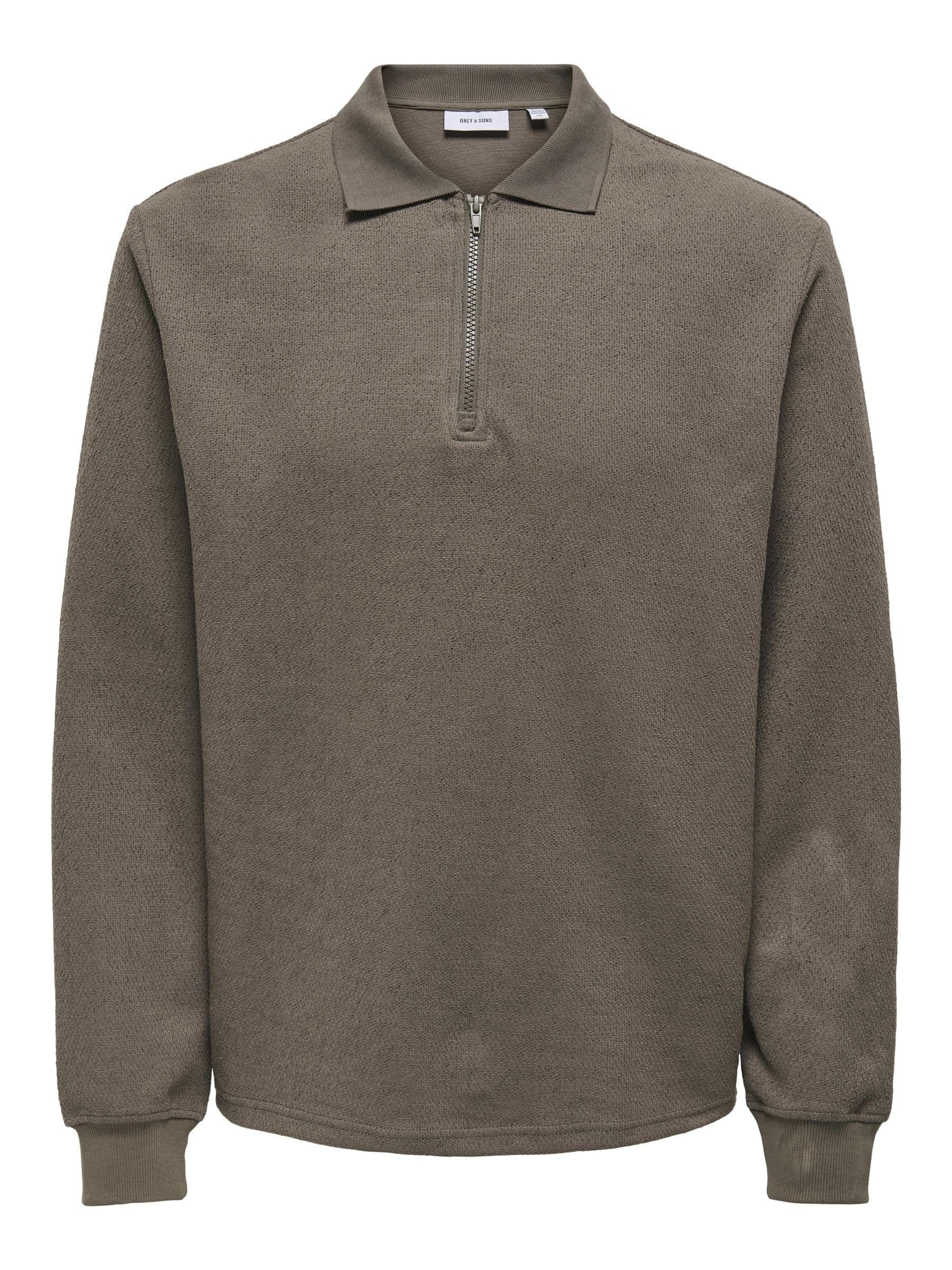 ONLY & SONS Male Polo ONSTREVOR Polo XS Major Brown