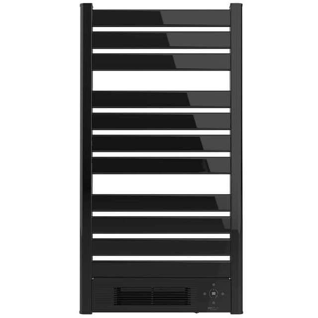 Cecotec Elektrischer Badheizkörper Ready Warm 9790 Ceramic Towel. 2000 W, LED Bildschirm, Fernbedienung, 24 Stunden Timer, IPX1, Einstellbare Temperatur, Thermostat, Schwarz, 15 m2 Dunkelgrau