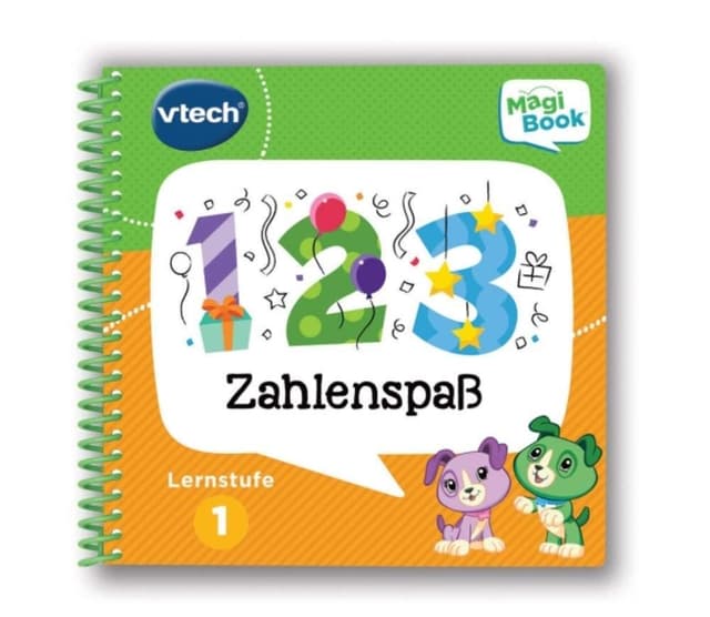 Vtech 80-480704 - Magibook - Lernstufe 1 - Zahlenspaß Single