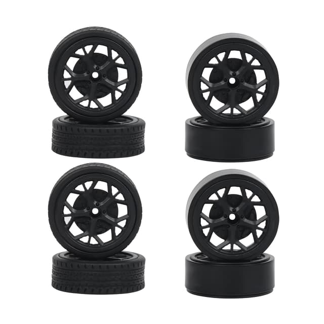 4er-Pack Drift-Reifen und 4er-Pack Rennreifen Nur für iBlivers 1/14 RC Remote Control RC Drift Car
