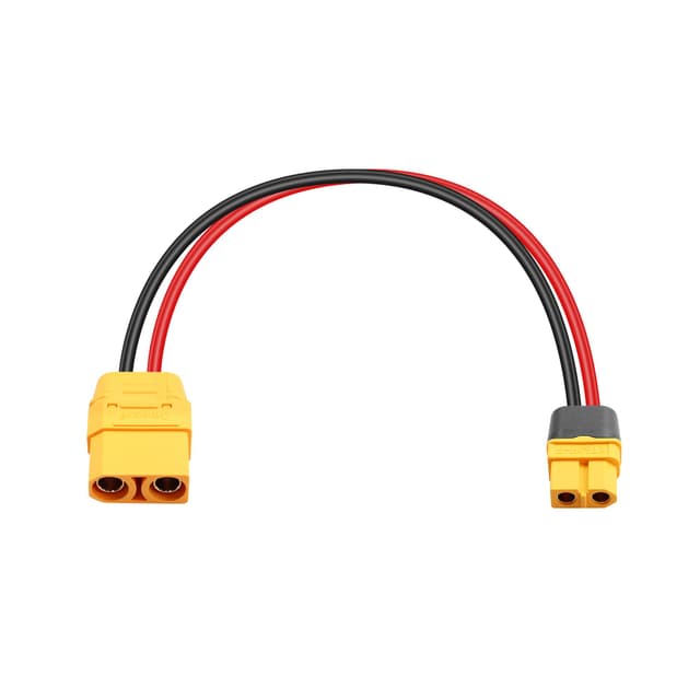PNGKNYOCN XT60 auf XT90 kurzes Kabel, 14AWG XT60 Buchse auf XT90 Buchse Adapterkabel für RC ESC und RC Lipo Ladegerät (30 cm)