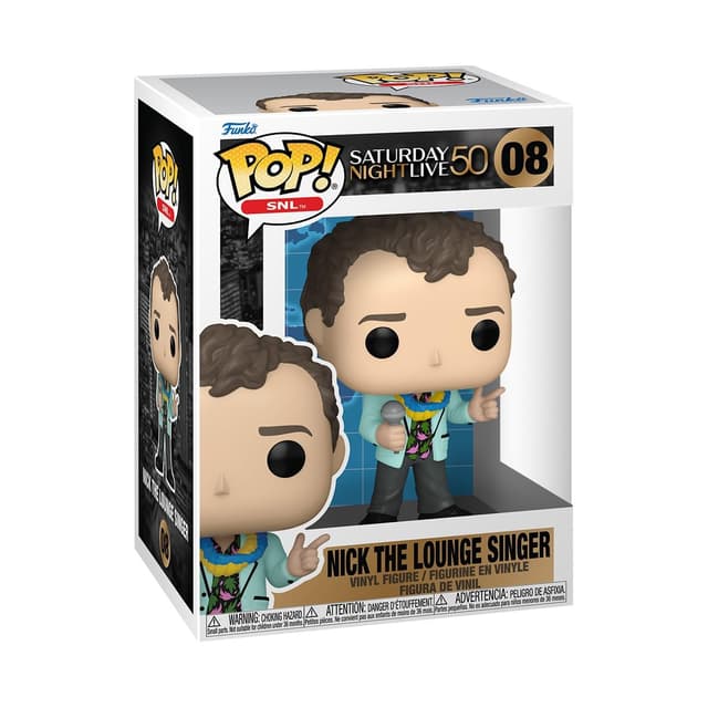 Funko Pop! TV: SNL 50th - Nick The Lounge Singer - Saturday Night Live - Vinyl-Sammelfigur - Geschenkidee - Offizielle Handelswaren - Spielzeug Für Kinder und Erwachsene - TV Fans