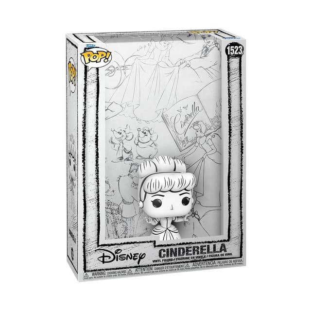 Funko POP! Cover: Sketched - Cinderella - Aschenputtel - Vinyl-Sammelfigur - Geschenkidee - Offizielle Handelswaren - Spielzeug Für Kinder und Erwachsene - Movies Fans - Modellfigur Für Sammler