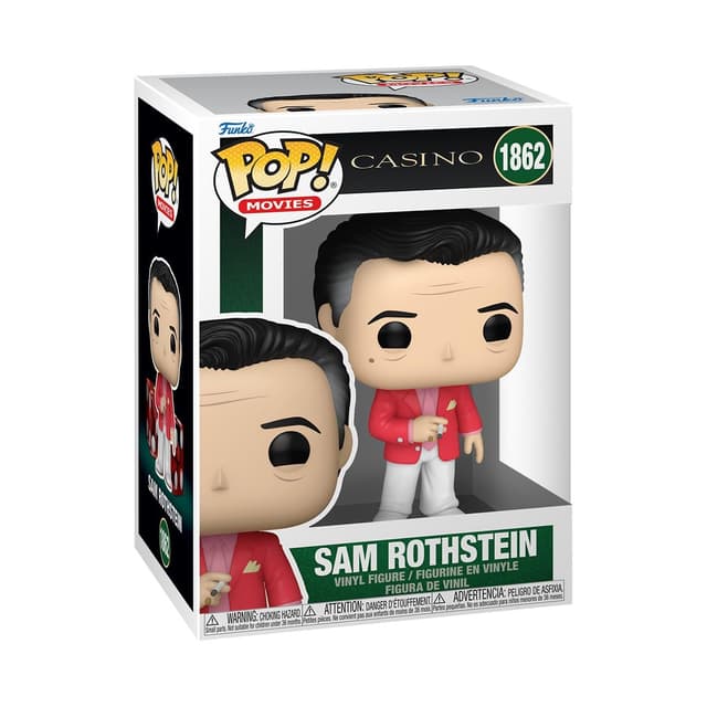 Funko POP! Movies: Casino – Sam Ace Rothstein Rothstein - Vinyl-Sammelfigur - Geschenkidee - Offizielle Handelswaren - Spielzeug Für Kinder und Erwachsene - Movies Fans - Modellfigur Für Sammler
