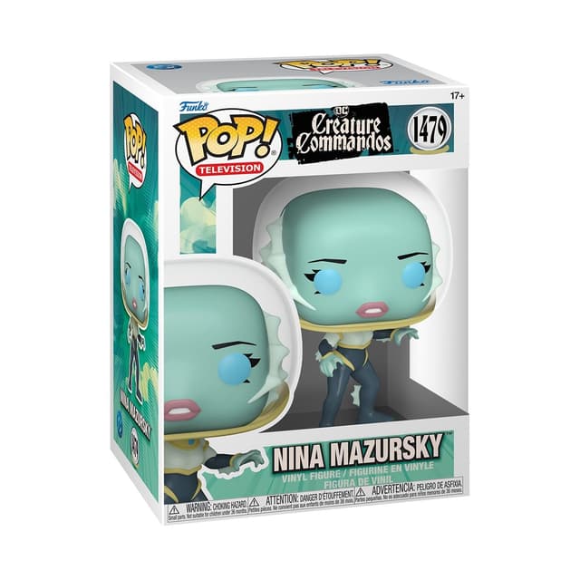 Funko Pop! TV: Creature Commandos S1 – Dr.Nina Mazursky - DC Comics- Vinyl-Sammelfigur - Geschenkidee - Offizielle Handelswaren - Spielzeug Für Kinder und Erwachsene - Comic Books Fans