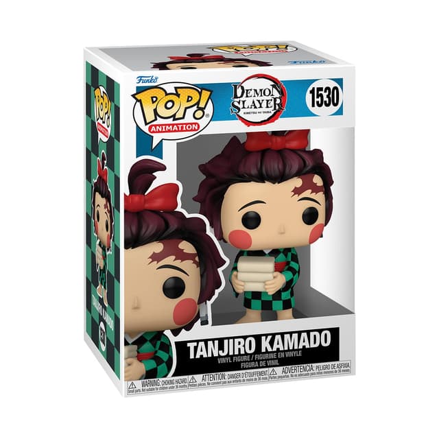 Funko POP! Animation: Demon Slayer - Tanjiro Kamado - (Kimono) - Vinyl-Sammelfigur - Geschenkidee - Offizielle Handelswaren - Spielzeug Für Kinder und Erwachsene - Anime Fans Einheitsgröße Mehrfarben