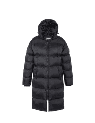 Schott NYC Unisex Daunenjacke XS Schwarz/ Schwarz