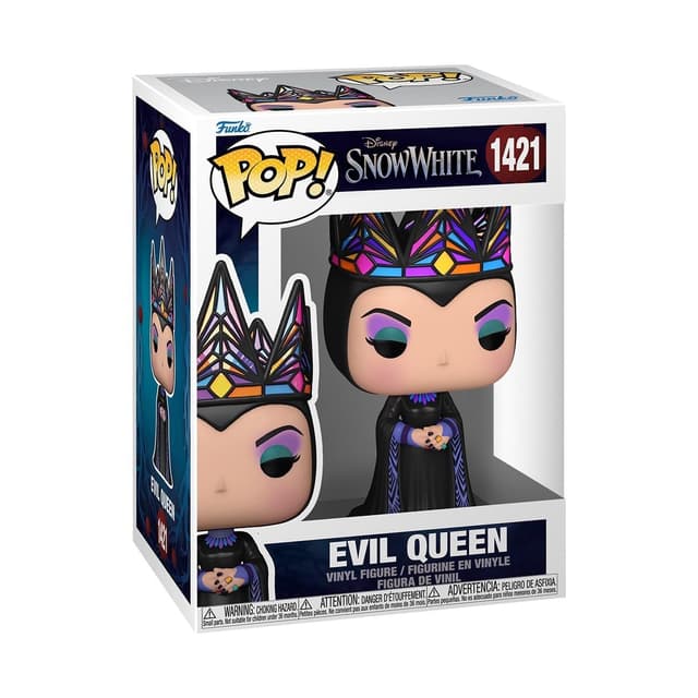 Funko POP! Disney: Schneewittchen Live Action - Evil Queen - (BL/BK) - Sammelfigur aus Vinyl - Offizielle Merchandise - Spielzeug für Kinder & Erwachsene - Filmfans