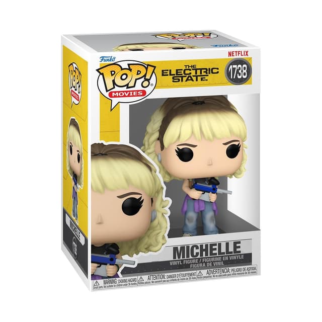 Funko POP! Movies: Electric State- Michelle - Vinyl-Sammelfigur - Geschenkidee - Offizielle Handelswaren - Spielzeug Für Kinder und Erwachsene - Movies Fans - Modellfigur Für Sammler und Display