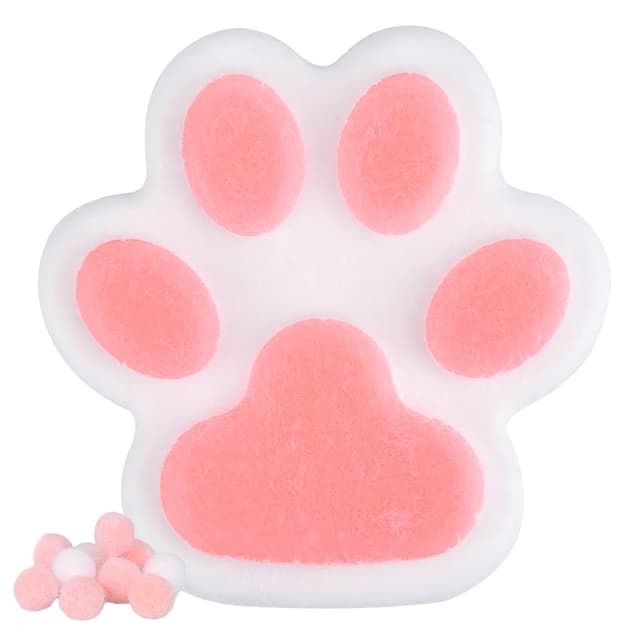 Silikon Cat Paw Squishy, Squishy Pfote, Große Größe Katzenpfoten Squishy, Taba Squishy, Süße Katzenpfoten Quetschspielzeuge, Fufu Squishy für Stressabbau, Squishy Big Cat Paw Silikon Squeeze Spielzeug