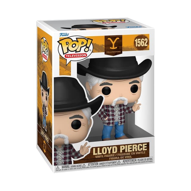 Funko Pop! TV: Yellowstone – Lloyd Pierce - Vinyl-Sammelfigur - Geschenkidee - Offizielle Handelswaren - Spielzeug Für Kinder und Erwachsene - TV Fans - Modellfigur Für Sammler und Display